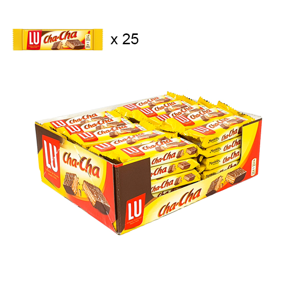 Buy Online LU CHA-CHA filled wafers 12x27g - Belgian Shop - Deliver